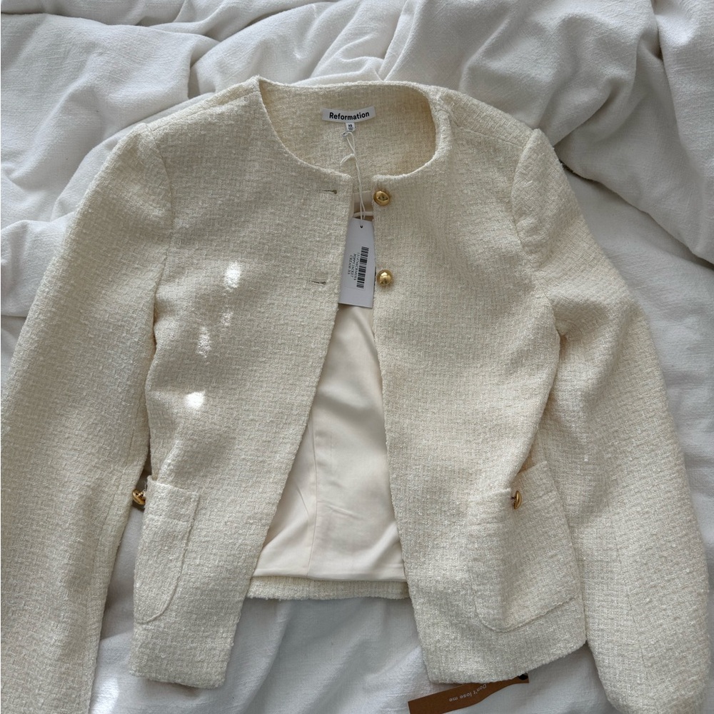 NWT reformation poppy jacket
